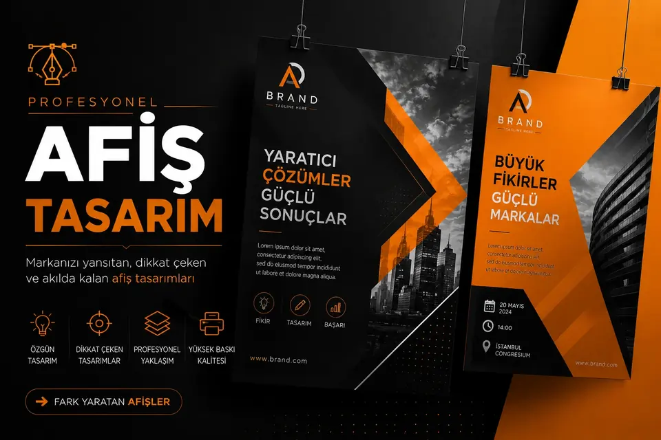 Afiş Tasarım ürün görseli
